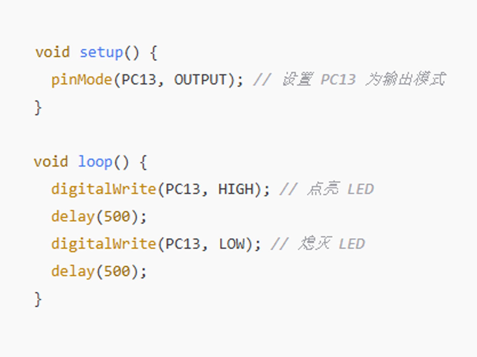STM32F103C8T6 programming